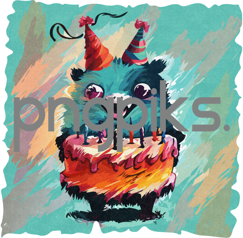 11873480 Celebrate with Humor: Happy Birthday Funny Animal Cartoon Wall Art for T-Shirt Prints!