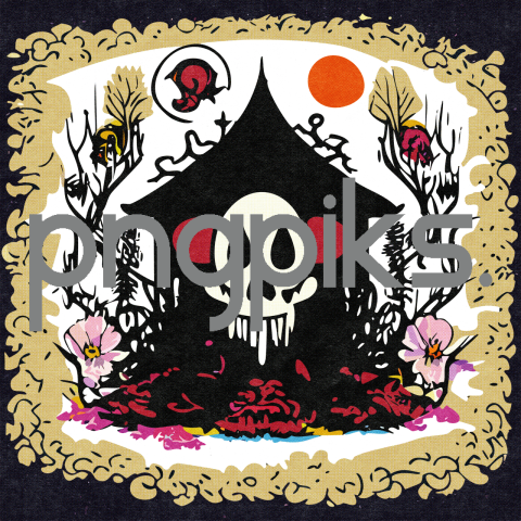 90653975 Moonlit Elegance: Anti-Design Eerie Voodoo Supernatural Tee