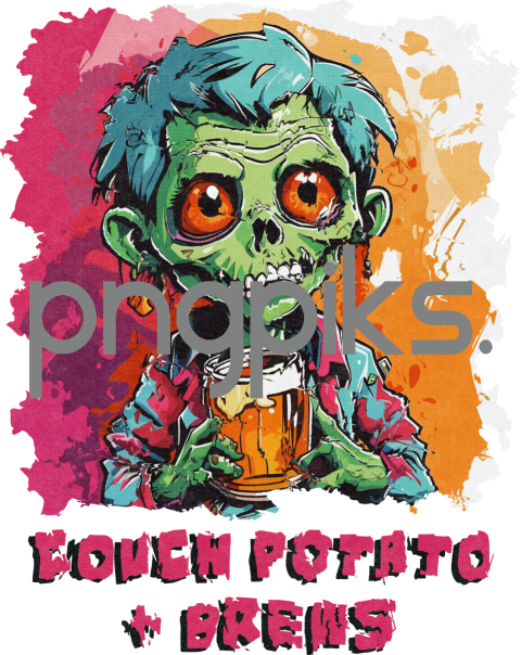 74028959 Get a Taste of the Undead with this Funny Zombie Beer T-Shirt!